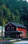 Railroad Depot in West Cornwall, Litchfield Hills, Connecticut