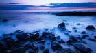 Surf At Dusk, Kailua-Kona, Hawaii