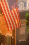 Massachusetts, Nantucket Island, US flag