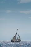 Single Schooner In Cape Ann, Massachusetts