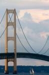 Mackinac Bridge on a Clear Day