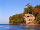 Chapel Rock Overlooks Lake Superior