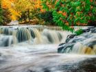 Bond Falls On The Middle Fork Of The Ontonagon River
