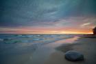 Solitary Boulder On A Beach Of Lake Superior, Michigan