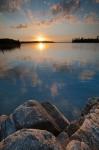Sunset On Kabetogama Lake, Voyageurs National Park