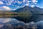 Stanton Mountain Over A Calm Lake Mcdonald In Glacier National Park, Montana