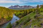 The South Fork Of The Two Medicine River In The Lewis And Clark National Forest, Montana