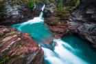 St Mary Falls, Glacier National Park, Montana