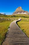 Hidden Lake Trail At Logan Pass, Glacier National Park, Montana