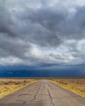 Road Into Approaching Storm, Nevada