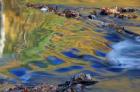 Fall Reflections in the Waters of the Lamprey River, New Hampshire