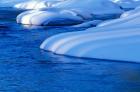 Lamprey River in Winter, Wild and Scenic River, New Hampshire