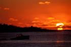 Sunrise at the Mouth of Piscataqua River, New Hampshire