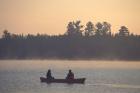 Canoeing on Umbagog Lake, Northern Forest, New Hampshire