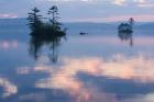 Dawn on Lake Winnepesauke, Moultonboro Neck, Moultonboro, New Hampshire