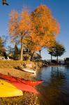 Kayaks, Lake Winnipesauke, New Hampshire