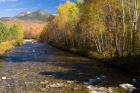 Percy Peaks above Nash Stream, Stark, New Hampshire