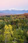 Dusk and Mount Washington, White Mountains, Bethlehem, New Hampshire