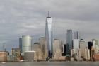 One World Trade Center And Other Manhattan Skyscrapers Seen From Jersey City, NJ