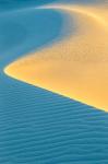 New Mexico, White Sands National Park, Sand Dunes At Sunrise