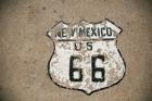 New Mexico State Route 66 Sign