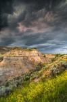 Thunderstorm Approach On The Dakota Prairie