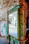 Mirror Reflection In The Eastern State Penitentiary, Pennsylvania