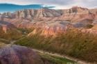 Erosion Hills In Badlands National Park, South Carolina