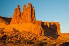 The Three Gossips Formation At Sunrise, Arches National Park