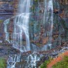 Rainbow View Of Bridal Veil Falls, Utah
