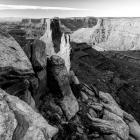 Early Morning Vista From Marlboro Point, Utah (BW)