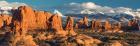 Red Rock Formations Of Windows Section, Arches National Park