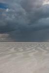 Flooded Desert Floor At The Bonneville Salt Flats, Utah