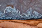 Frozen Sand And Ice Patterns, Utah