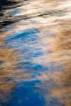 Abstract Design Canyon Walls And Sky Reflections, Utah