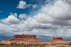 Mesas And Thunderclouds Over The Colorado Plateau, Utah