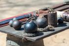 Artillery In The Continental Army Encampment, Virginia