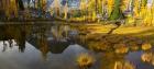 Panorama Of Mt Stuart Reflects In A Tarn Near Horseshoe Lake