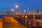 Seacrest Park Fishing Pier, With Skyline View Of West Seattle