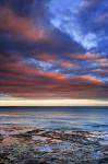 Wisconsin Sunrise on shore of Lake Michigan