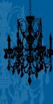 Chandelier 3 Blue