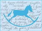 Rocking Horse-Blue