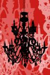Chandelier 1 Red