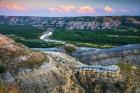 Sunset Over the Little Missouri