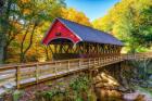 Autumn in Flume Gorge