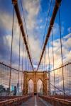 Spring Evening on the Brooklyn Bridge