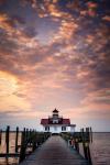 Dawn at Roanoke Marshes Lighthouse