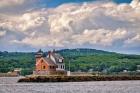 Cloudy Day at Rockland Breakwater