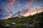 Red Skies At Pemaquid Point