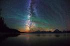 Airglow Jackson Lake Tetons